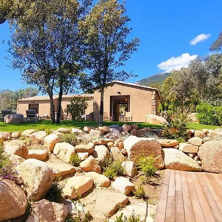 Villa Domaine De Gialla Bergerie Prugna, 8 Pers, Piscine Chauffée, 10 Mn