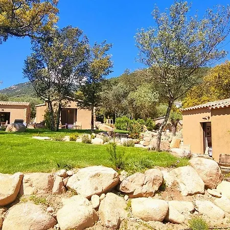 Villa Domaine De Gialla Bergerie Prugna, 8 Pers, Piscine Chauffee, 10 Mn