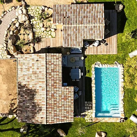 Domaine De Gialla Bergerie Prugna, 8 Pers, Piscine Chauffee, 10 Mn Arraggio