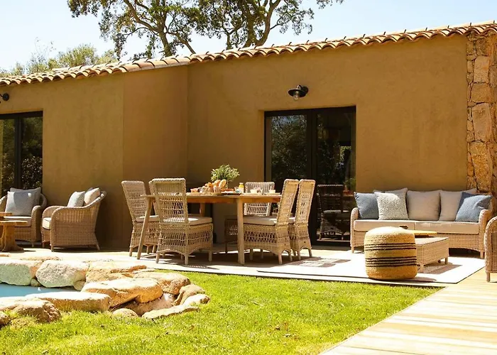 Domaine De Gialla Bergerie Prugna, 8 Pers, Piscine Chauffee, 10 Mn