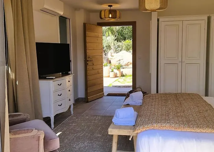 Villa Domaine De Gialla Bergerie Prugna, 8 Pers, Piscine Chauffee, 10 Mn Arraggio