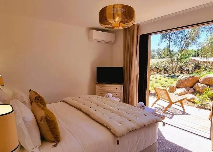 Domaine De Gialla Bergerie Prugna, 8 Pers, Piscine Chauffee, 10 Mn Villa