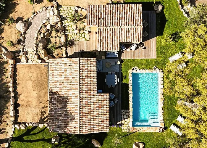 Domaine De Gialla Bergerie Prugna, 8 Pers, Piscine Chauffee, 10 Mn Arraggio