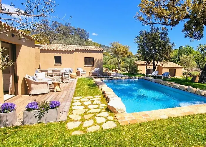 Domaine De Gialla Bergerie Prugna, 8 Pers, Piscine Chauffee, 10 Mn Villa *